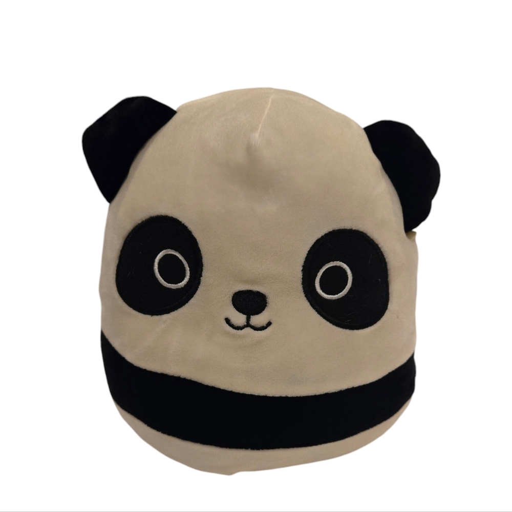 Squishmallows Stanley the Panda Black White Soft Plush Pillow Toy 10" 2018